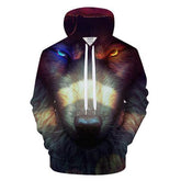 Angry Wolf Hoodie | Wolf-Horde