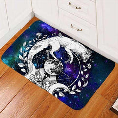 Blue Grey Wolf Rug | Wolf-Horde-40x60cm-