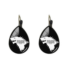 Game of Thrones Stark Earrings | Wolf-Horde-Model 2-