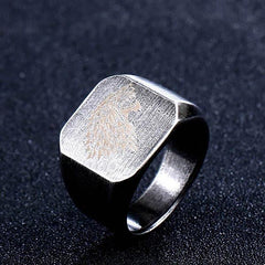 Game Of Thrones Wolf Ring | Wolf-Horde-54 mm-