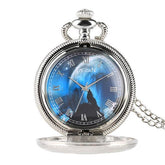 Gousset watch wolf lunar cries | Wolf-Horde-