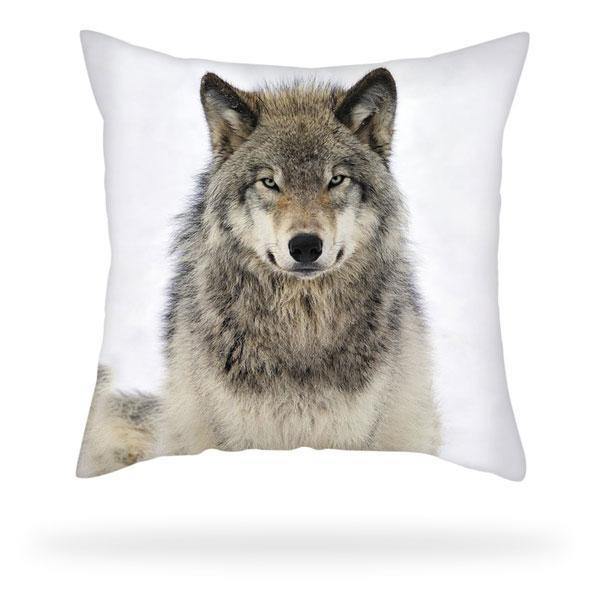 Grey wolf Pillow Case | Wolf-Horde-gray wolves-