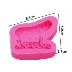 Howling wolf cake mould | Wolf-Horde-Wolf-