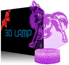 Howling Wolf Lamp | Wolf-Horde 16 changing colors