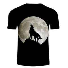 Howling Wolf Moon T Shirt | Wolf-Horde