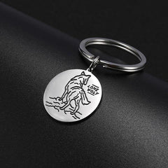 Key Chain lone wolf | Wolf-Horde-lone wolf-