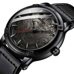 MODERN WOLF HEAD WATCH Wolf-Horde