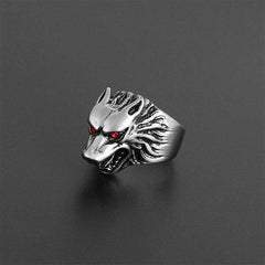 Punk Rock Ring Wolf | Wolf-Horde-57mm-