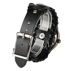 Punk watch: elegant style | Wolf-Horde-Black-