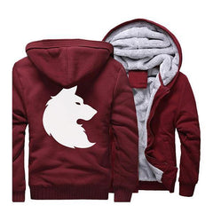 Spirit Hood Wolf Jacket | Wolf-Horde Red