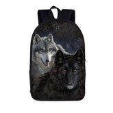 The 3d Wolf Backpack: a pleasant design | Wolf-Horde Black