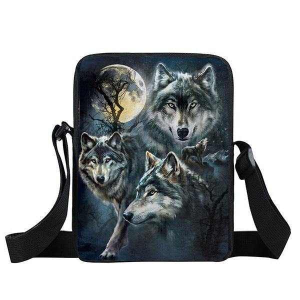 Vigilant wolf shoulder bag | Wolf-Horde-Vigilant-