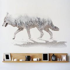 White Wolf Sticker | Wolf-Horde-wolf Stickers-