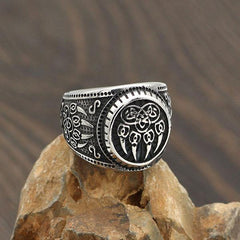 Wild Wolf Claw Ring | Wolf-Horde-60 mm-