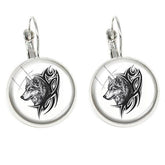 Wolf Earrings for Men | Wolf-Horde-Alpha-