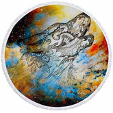 Wolf Galaxy Beach Towel | Wolf-Horde-100cm-