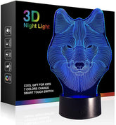 Wolf Led Lamp | Wolf-Horde 16 changing colors