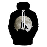 Wolf Moon Hoodie | Wolf-Horde S