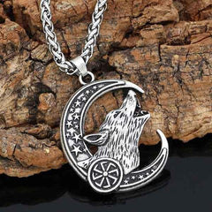 Wolf Moon Pendant | Wolf-Horde-Golden-