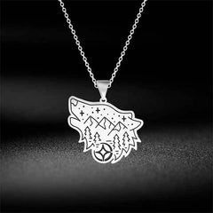 Wolf Necklace Woman | Wolf-Horde-Silver-