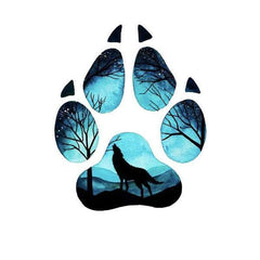 Wolf Paw Temporary Tattoo | Wolf-Horde-