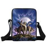 Wolf Shoulder Bag in pack | Wolf-Horde-in packs-