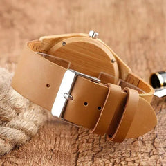 WOODEN WOLF WATCH FOR MEN Wolf-Horde