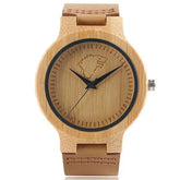 WOODEN WOLF WATCH FOR MEN Wolf-Horde