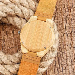WOODEN WOLF WATCH FOR MEN Wolf-Horde