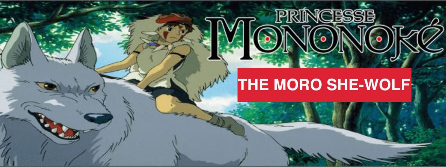 MORO THE SHE-WOLF IN PRINCESS MONONOKE