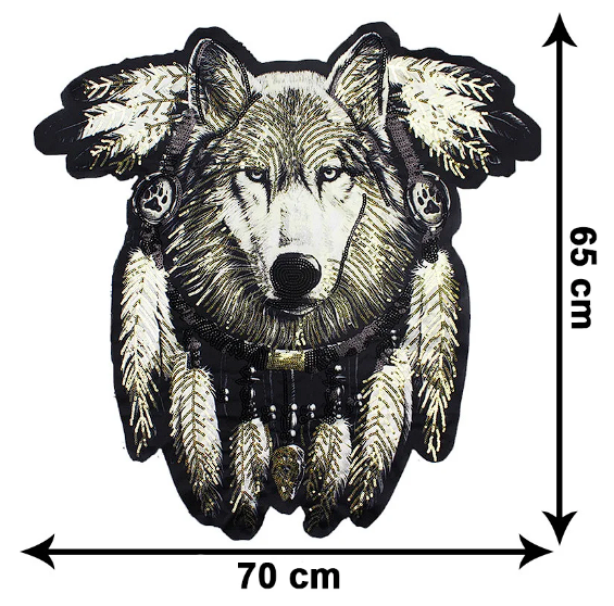 WOLF PATCH DREAM CATCHER