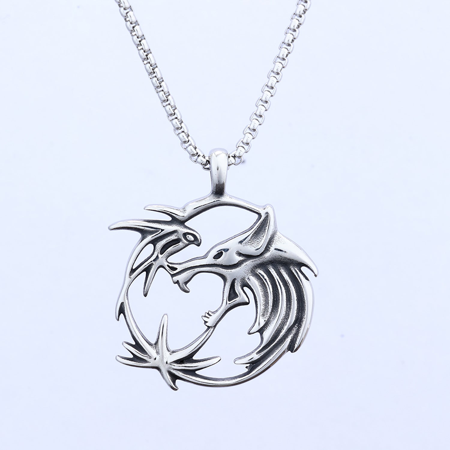NECKLACE WOLF THE WITCHER
