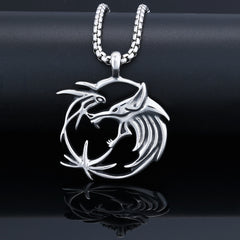 NECKLACE WOLF THE WITCHER