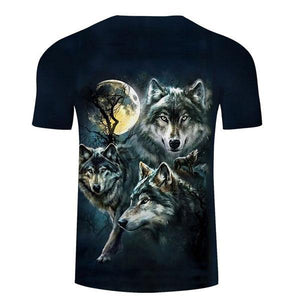 3 wolf moon t shirt | Wolf-Horde