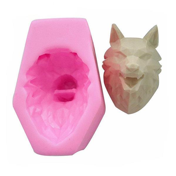 3D Wolf Cake Mould | Wolf-Horde-