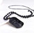 Wolf Necklace Obsidian | Wolf-Horde