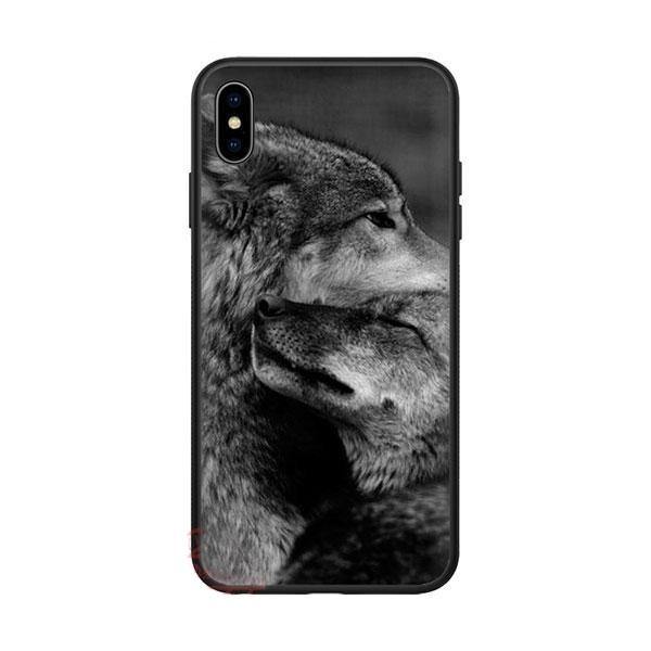 Alpha couple" wolf iPhone case | Wolf-Horde-iPhone 5S SE-