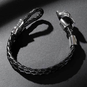 Anger Forest Wolf Head Bracelet | Wolf-Horde-16.5cm-