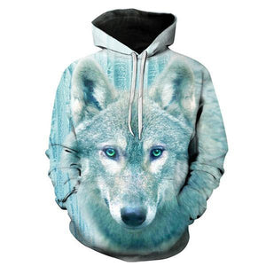 Artic Wolf Hoodie | Wolf-Horde S