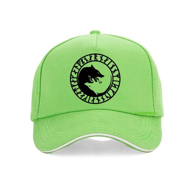 Cap wolf fenrir | Wolf-Horde-Green-