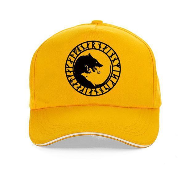 Cap wolf fenrir | Wolf-Horde-Yellow-