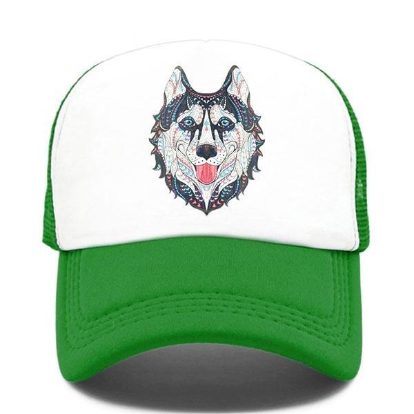 Cap wolf woman | Wolf-Horde-Green-