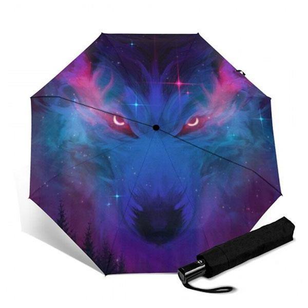 Celestial Wolf Umbrella | Wolf-Horde-Celestial-