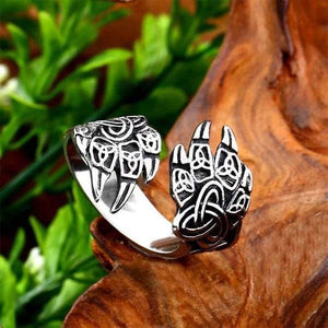 Celtic Wolf Ring | Wolf-Horde-54mm-