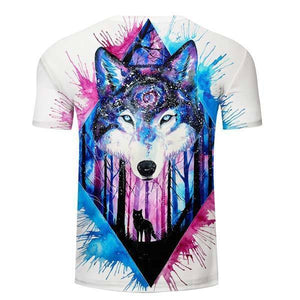 Designer Wolf T Shirt | Wolf-Horde