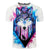 Designer Wolf T Shirt | Wolf-Horde S