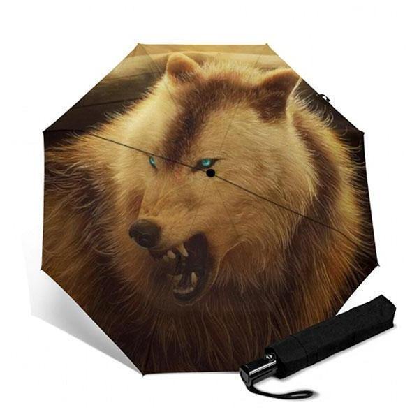 Dominant Wolf Umbrella | Wolf-Horde-wolf dominant-