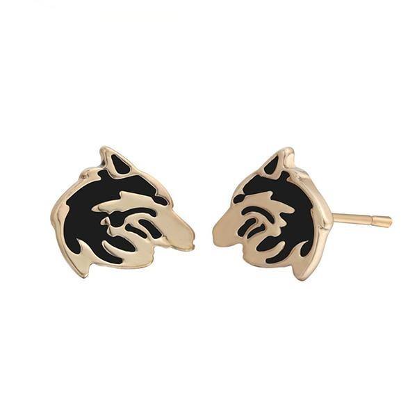 Earrings of the Wolf | Wolf-Horde-Golden-