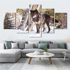 Famous Wolf Painting | Wolf-Horde-Small-