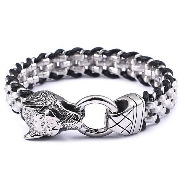 Fenris Wolf Bracelet | Wolf-Horde-21.5cm-